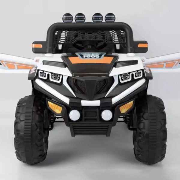 PowerRider Xtreme – Džip Terenac na Akumulator za Male Avanturiste beli
