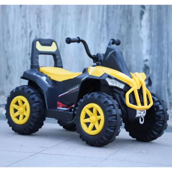 TurboRider Mini – Akumulatorski Bagi za Male Heroje (Žuti)