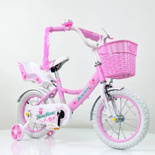 Pink Nina Rose 14 – Prvi Bicikl za Male Princeze