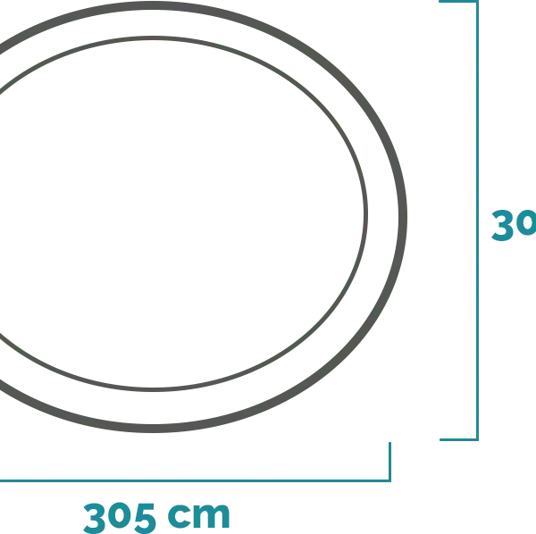 Bazen sa pumpom 305 x 76 cm