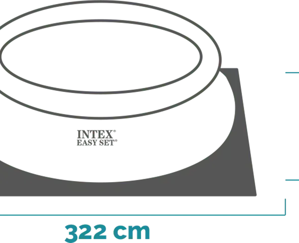 Bazen sa pumpom 305 x 76 cm
