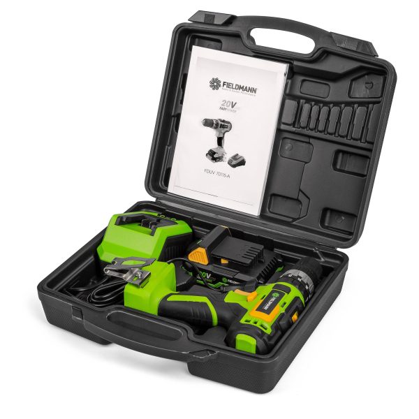 Bušilica udarna baterijska FDUV70115-A Fieldmann