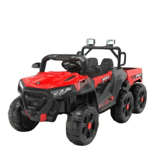 ForestRunner – Crveni UTV na Akumulator sa Prikolicom za Mališane 🍃⚡