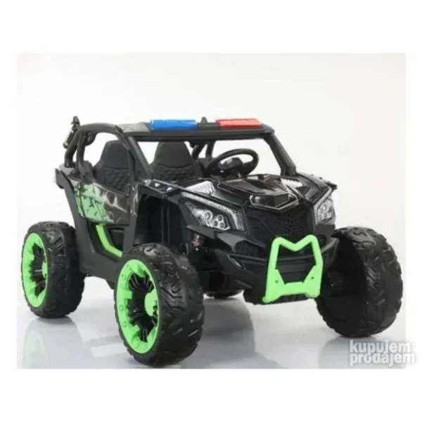 AdventureDrive – Dvosed Auto za Decu 322 Crni⚡🚗