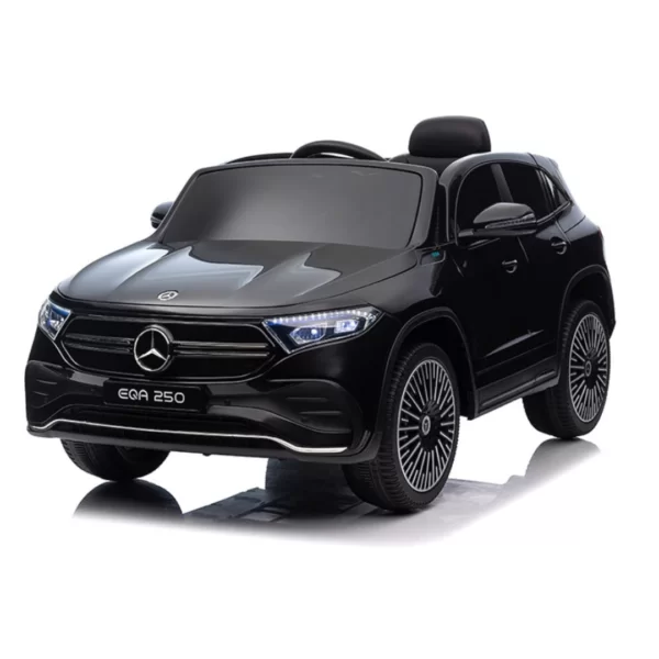 Dečiji auto Mercedes Benz 290 crni sa EVA Gumama i PU Sedištem 🚘🖤