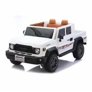 PowerDrive 323 – Terenac Dvosed za Decu na Baterije beli⚡🚙