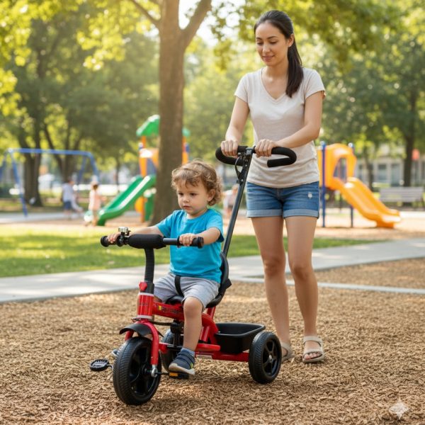 Dečiji tricikl Happybike 448 crveni