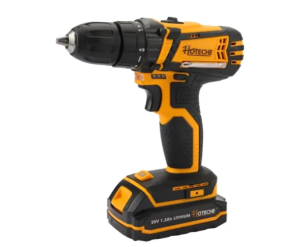 Akumulatorska bušilica 20V u setu Hoteche sa koferom P800104