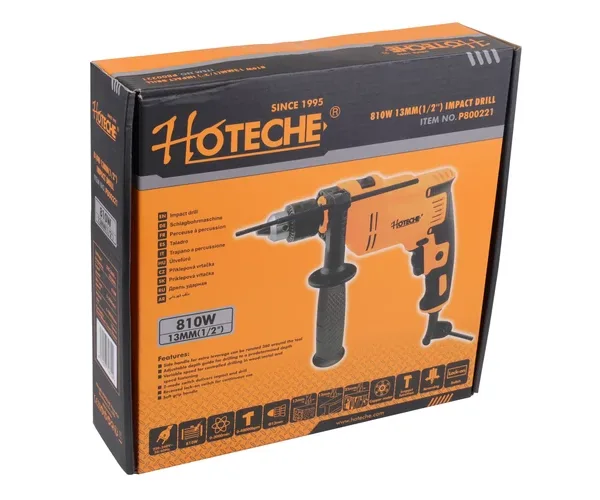 Bušilica električna udarna 810W Hoteche P800221