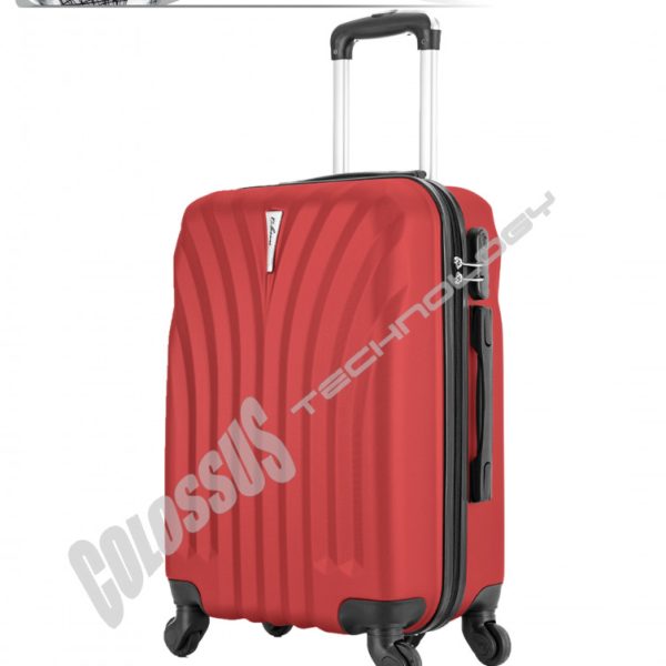 Putni kofer 75x52x30cm Crvena – Colossus GL-928LEP ABS, 4 točka