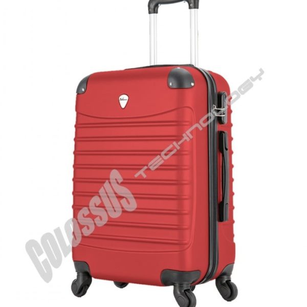 Putni kofer 78x53x31cm Crvena – Colossus GL-929VL ABS, 4 točka