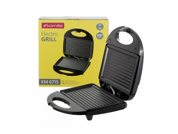 Kamille 6715 - Elektricni gril 800W 21.5*12.5cm